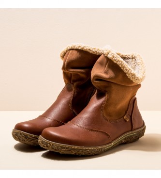 El Naturalista Leather ankle boots N758 Nido leather