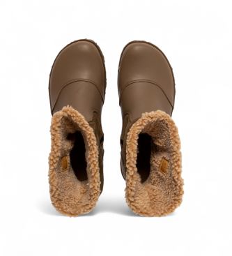 El Naturalista N758 Stivaletti in morbida nappa plume marrone
