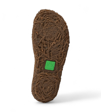 El Naturalista N758 Stivaletti in morbida nappa plume marrone