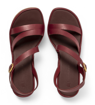 El Naturalista Ledersandalen N852 Gaia burgundy