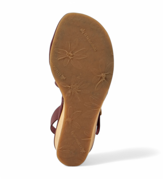 El Naturalista Ledersandalen N852 Gaia burgundy
