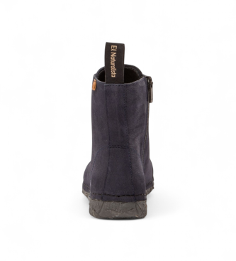 El Naturalista Leather ankle boots N909 Pleasant blue