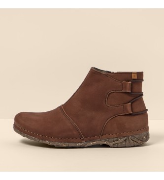 El Naturalista Leather Ankle Boots N917 Angkor brown