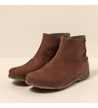 El Naturalista Leather Ankle Boots N917 Angkor brown