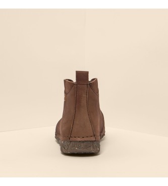El Naturalista Leather Ankle Boots N974 Angkor brown