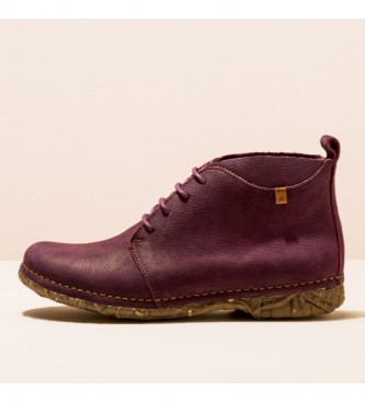 El Naturalista Botines de piel N974 Angkor morado