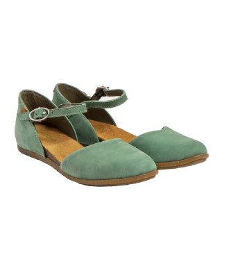 El Naturalista Leather sandals Nd54 green