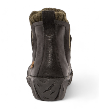 El Naturalista Ne23 Yggdrasil bottes en cuir noir