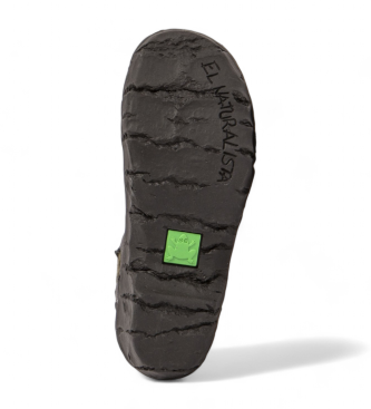 El Naturalista Ne23 Yggdrasil bottes en cuir noir
