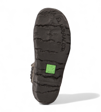 El Naturalista Botines de piel Ne23 Yggdrasil verde