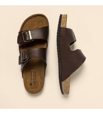 El Naturalista Leather Sandals Ne50 Waraji Brown