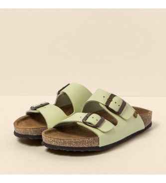 El Naturalista Leather Sandals Ne50 Waraji green