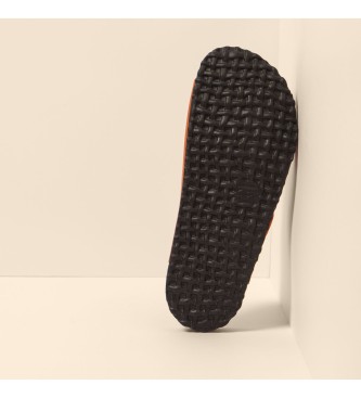 El Naturalista Leather Sandals Ne50 Waraji orange