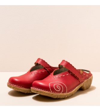 El Naturalista Leather clogs Ng96 red
