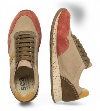 El Naturalista Leder Turnschuhe Nsp02 mehrfarbig