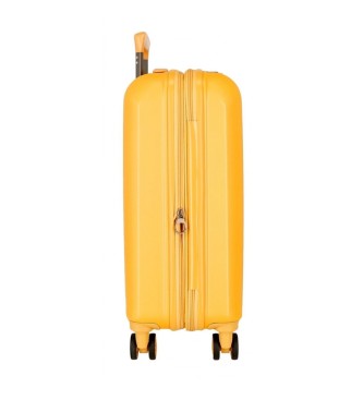 El Potro Kovček velikosti kabine El potro Vera razširljiv rumene barve