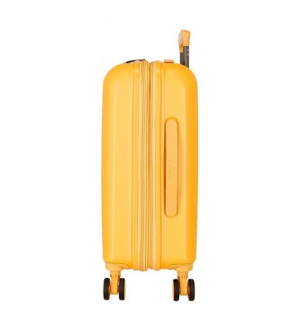 El Potro Kovček velikosti kabine El potro Vera razširljiv rumene barve