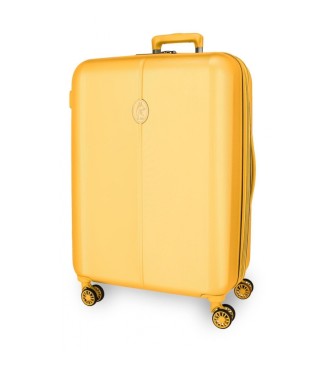 El Potro Medium koffer Vera geel