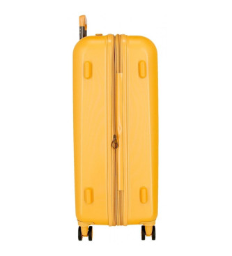 El Potro Medium koffer Vera geel