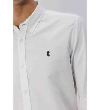 elPulpo Koszula oksfordzka biała