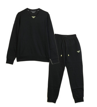 Emporio Armani Black casual tracksuit