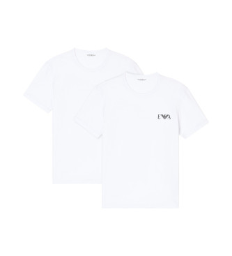 Emporio Armani Set de dos camistas blanco