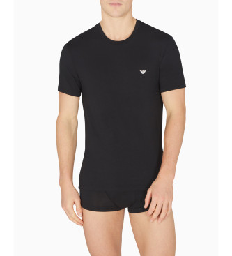 Emporio Armani Zestaw dwóch czarnych kamizelek