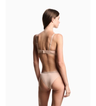 Emporio Armani Set di 2 mutandine brasiliane color carne