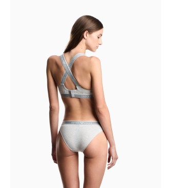 Emporio Armani Set di 2 mutandine grigio chiaro