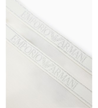 Emporio Armani Set di 2 perizomi bianchi Combi