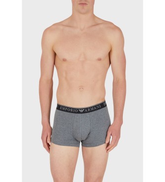 Emporio Armani Confezione da 2 boxer Endurance grigi, bianchi