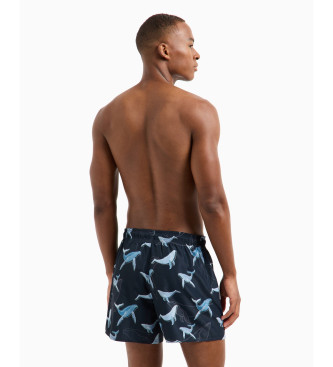 Emporio Armani Costume da bagno marino Sea Animals ASV