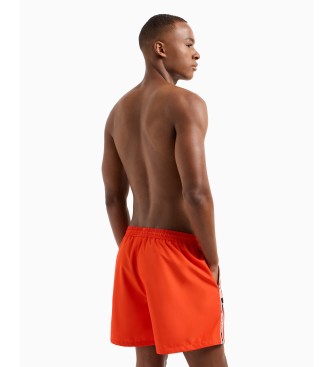 Emporio Armani Cales com logtipo vermelho e cales com fita com logtipo vermelho