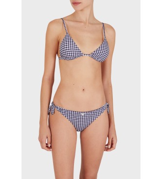 Emporio Armani Vichy blue bikini