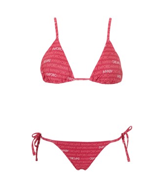Emporio Armani Bikini Marca rood