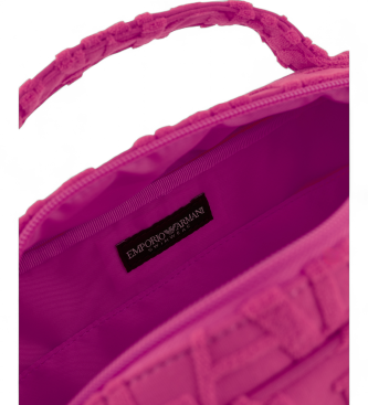 Emporio Armani ASV beach boot bag pink  