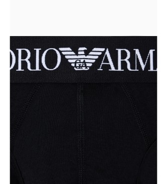 Emporio Armani Slip Coton noir