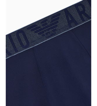 Emporio Armani Caleon essentiel en microfibre marine