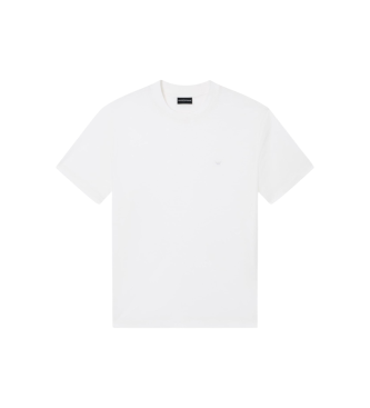Emporio Armani T-shirt b�sica Lyocell branca