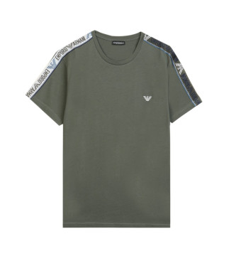 Emporio Armani T-shirt basic zielony