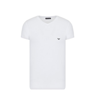 Emporio Armani Camiseta de manga corta blanco