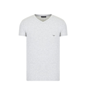 Emporio Armani Camiseta de manga corta gris