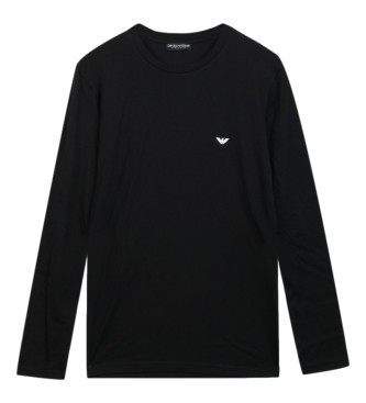 Emporio Armani Camiseta de manga larga  negro