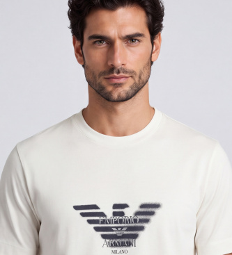 Emporio Armani White knit t-shirt
