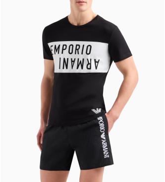 Emporio Armani T-shirt standard preta 