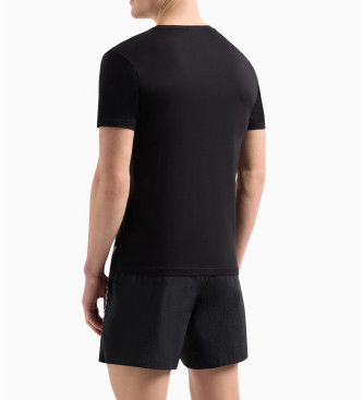 Emporio Armani T-shirt standard noir 