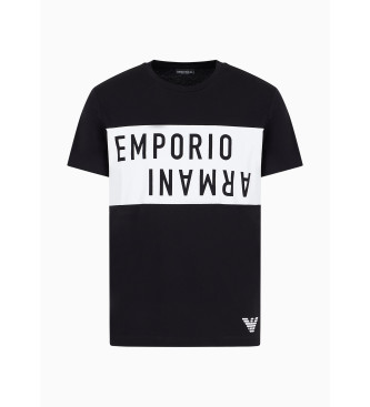 Emporio Armani Standard T-shirt sort 