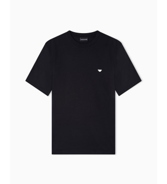 Emporio Armani T-shirt Eagle Relief preta