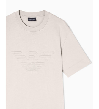 Emporio Armani T-shirt bege simples
