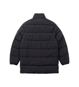 Emporio Armani Navy mid-length quilted jacket